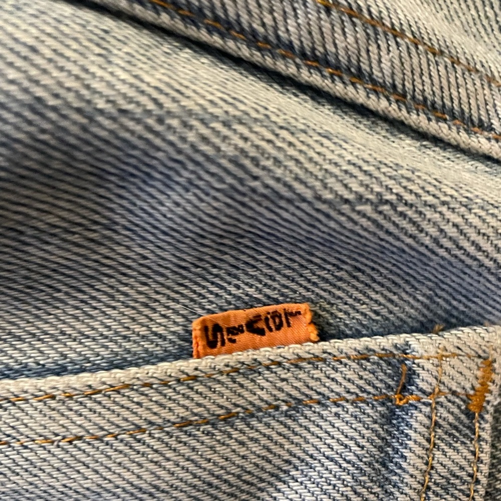 Amazing Vintage Orange Tag Levi’s